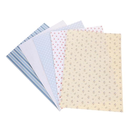 IMIKEYA 5 Blatt Mini- -tapetenaufkleber, Selbstklebendes Puppenhaus-wandpapier, Puppenhaus-zubehör IMIKEYA 5 Blatt Mini- -tapetenaufkleber, Selbstklebendes Puppenhaus-wandpapier, Puppenhaus-zubehör von IMIKEYA