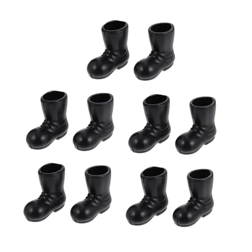 IMIKEYA 5 Paare Mini-Stiefel Weihnachtsstiefel basteln Schwarze Miniaturschuhe Miniaturen Weihnachts Figuren weihnachtsfigur Mini-Schuhverzierung Mini-Hausschuhe-Ornamente Plastik Black IMIKEYA 5 Paare Mini-Stiefel Weihnachtsstiefel basteln Schwarze Miniaturschuhe Miniaturen Weihnachts Figuren weihnachtsfigur Mini-Schuhverzierung Mini-Hausschuhe-Ornamente Plastik Black von IMIKEYA