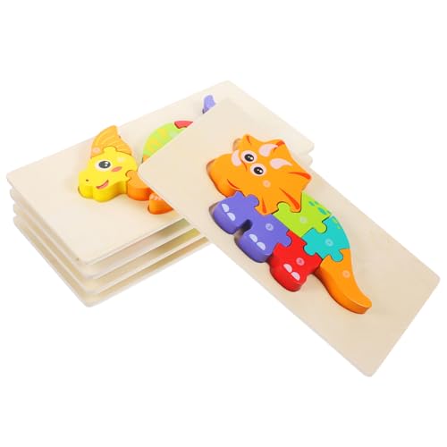 IMIKEYA 5 Sätze 3D -puzzlespielzeug Mit Zahlenblöcken Kinderblöcke Puzzle Für Lernspielzeug Blockpuzzle Mit Geometrischen Formen Cartoon-Puzzle- Hölzern IMIKEYA 5 Sätze 3D -puzzlespielzeug Mit Zahlenblöcken Kinderblöcke Puzzle Für Lernspielzeug Blockpuzzle Mit Geometrischen Formen Cartoon-Puzzle- Hölzern von IMIKEYA