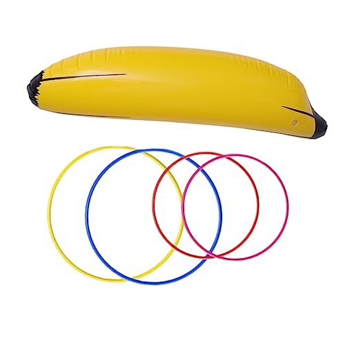 IMIKEYA 5 Stück Aufblasbare Bananenringspielzeuge schwebend Banane aufblasen Wurfspiel werfen aufblasbares Bananenspielzeug Aufblasbares Obstspielzeug für IMIKEYA 5 Stück Aufblasbare Bananenringspielzeuge schwebend Banane aufblasen Wurfspiel werfen aufblasbares Bananenspielzeug Aufblasbares Obstspielzeug für von IMIKEYA