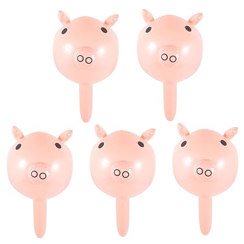 IMIKEYA 5 Stück Aufblasbare Hammer Leichte Inflatable Schweine Sticks Lustige Spielwaren für Partys und Spiele Aufblasbare Tierhämmer Zufällige Farbe IMIKEYA 5 Stück Aufblasbare Hammer Leichte Inflatable Schweine Sticks Lustige Spielwaren für Partys und Spiele Aufblasbare Tierhämmer Zufällige Farbe von IMIKEYA