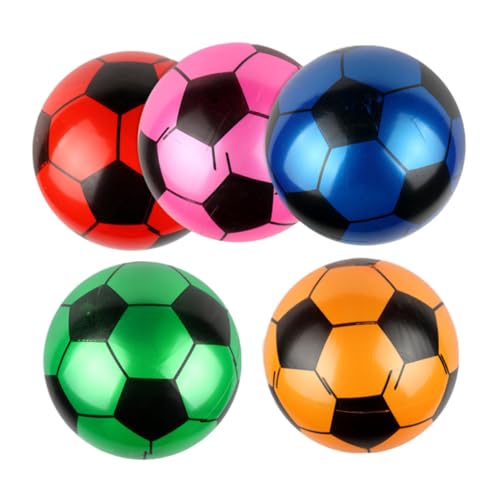 IMIKEYA 5 Stück Aufblasbarer Schlägerball Outdoor Fußballspielzeug Kinderspielzeug Fußball Indoor-Sportball Zufällige Farbe IMIKEYA 5 Stück Aufblasbarer Schlägerball Outdoor Fußballspielzeug Kinderspielzeug Fußball Indoor-Sportball Zufällige Farbe von IMIKEYA