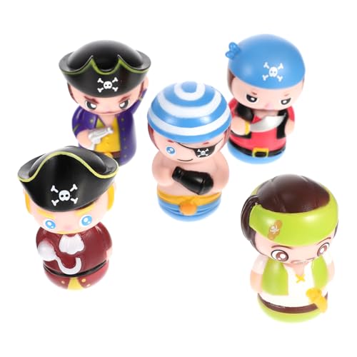 IMIKEYA 5 Stück Cartoon-Finger-Puppe Kleinkinder Piraten-Handpuppe zimtschneckentage bescherung Weihnachten Finger Puppets Hand Puppet Cartoon Fingerpuppen Party -Handpuppen Vinyl IMIKEYA 5 Stück Cartoon-Finger-Puppe Kleinkinder Piraten-Handpuppe zimtschneckentage bescherung Weihnachten Finger Puppets Hand Puppet Cartoon Fingerpuppen Party -Handpuppen Vinyl von IMIKEYA