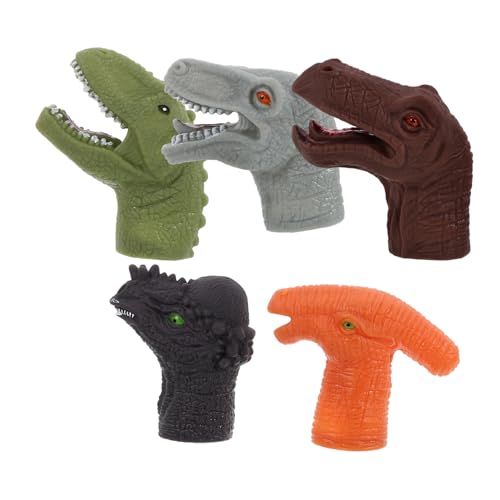 IMIKEYA 5 Stück Finger-Dinosaurier- Fingerpuppen Finger-Dinosaurier-Puppen Tierische Handpuppe Dinosaurier-Marionette Dinosaurier -handpuppe Weiches Gummi IMIKEYA 5 Stück Finger-Dinosaurier- Fingerpuppen Finger-Dinosaurier-Puppen Tierische Handpuppe Dinosaurier-Marionette Dinosaurier -handpuppe Weiches Gummi von IMIKEYA