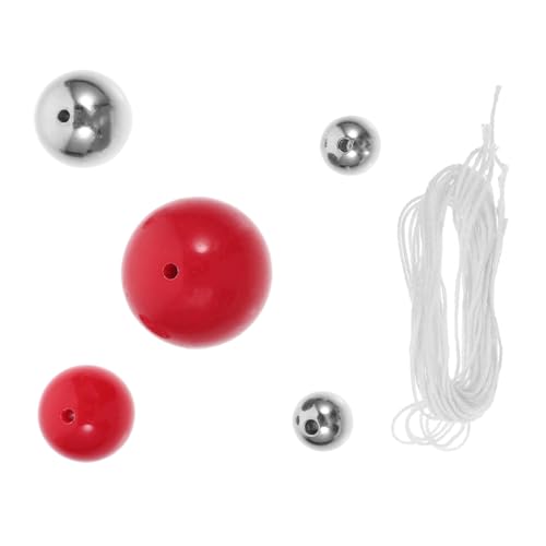 IMIKEYA 5 Stück Geräte Für Physikalische Experimente Wiegenpendel Schwingendes Pendel Lehre Newton-pendelkugeln Für Die Mechanik Physik-Newton-Kugeln Lehrgerät Kunststoff IMIKEYA 5 Stück Geräte Für Physikalische Experimente Wiegenpendel Schwingendes Pendel Lehre Newton-pendelkugeln Für Die Mechanik Physik-Newton-Kugeln Lehrgerät Kunststoff von IMIKEYA