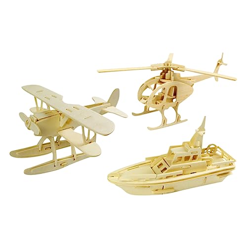 IMIKEYA 5 Stück Holzpuzzles für kinderpuzzles aus Holz 3D-Puzzles für Flugzeugpuzzles aus Holz Hölzern IMIKEYA 5 Stück Holzpuzzles für kinderpuzzles aus Holz 3D-Puzzles für Flugzeugpuzzles aus Holz Hölzern von IMIKEYA