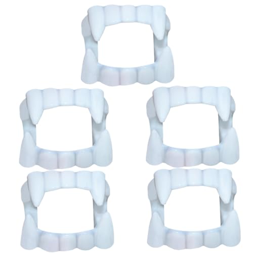 IMIKEYA 5 Stück Lustiges Zahnmodell Zahnersatz Für Halloween Falsche Zähne Halloween-zähne-Modell Zähne Hülse Weiß IMIKEYA 5 Stück Lustiges Zahnmodell Zahnersatz Für Halloween Falsche Zähne Halloween-zähne-Modell Zähne Hülse Weiß von IMIKEYA