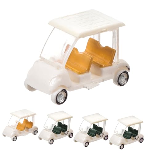 IMIKEYA 5 Stück Mikro Landschafts Sandtisch Modell DIY Herstellung Von Kinderwagen Eimer Golfspiel Golfwagen Statue Sandspielzeug Kleiner Golf Miniatur Golfwagen Zum Basteln Aus von IMIKEYA