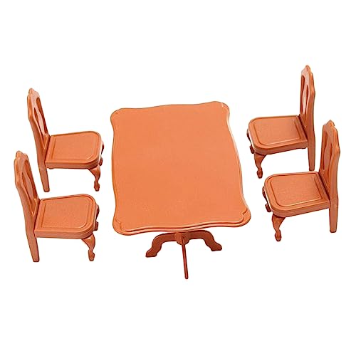IMIKEYA 5 Stück Mini-möbelmodell Mikro-landschaftsmöbel Wohnzimmermöbel Mini-tischstühle Miniatur-tischstühle Miniaturtisch Kindertisch Und Stühle Hausmöbel Miniatur-tischmodell Pp von IMIKEYA