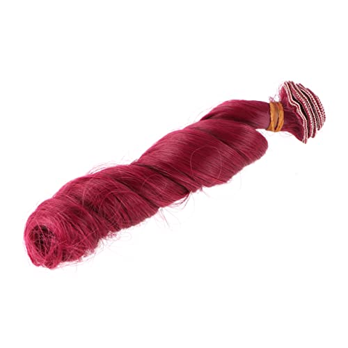 IMIKEYA 5 Stück Puppe Perücke Lockig Puppe DIY Perücke Haar Perücke Dekoration IMIKEYA 5 Stück Puppe Perücke Lockig Puppe DIY Perücke Haar Perücke Dekoration von IMIKEYA