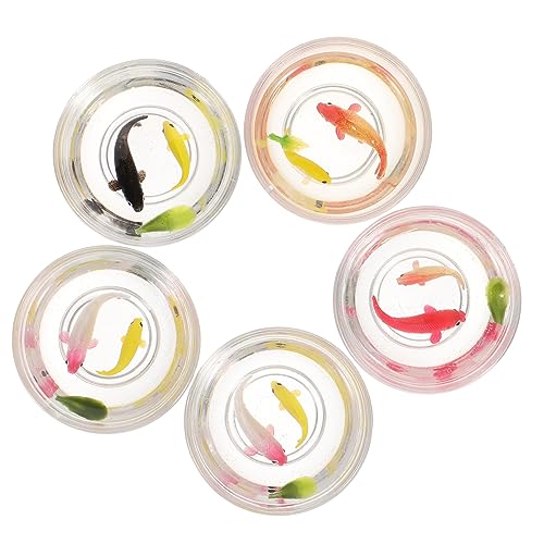 IMIKEYA 5 Stück Puppenhaus Aquarium Dollhouse Fish Bowl Miniatur Fischglas Miniatur-Szenendekor wohnungsdeko wohnraumdeko bastelzeug winzige Fischbecken Miniatur-Handwerk IMIKEYA 5 Stück Puppenhaus Aquarium Dollhouse Fish Bowl Miniatur Fischglas Miniatur-Szenendekor wohnungsdeko wohnraumdeko bastelzeug winzige Fischbecken Miniatur-Handwerk von IMIKEYA