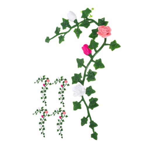 IMIKEYA 5 Stück Puppenhaus Blumenranke Künstliche Blüten Grünpflanzen Mini Girlande Licht Kunstpflanzen Simulation Pflanzen Garten Real Touch Hortensien Aufnäher Puppenhaus IMIKEYA 5 Stück Puppenhaus Blumenranke Künstliche Blüten Grünpflanzen Mini Girlande Licht Kunstpflanzen Simulation Pflanzen Garten Real Touch Hortensien Aufnäher Puppenhaus von IMIKEYA