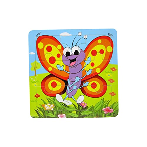 IMIKEYA 5 Stück Puzzle- aus Holz Interaktives für pädagogisches Puzzlespielzeug Bambus IMIKEYA 5 Stück Puzzle- aus Holz Interaktives für pädagogisches Puzzlespielzeug Bambus von IMIKEYA