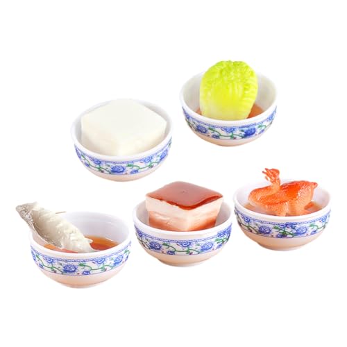 IMIKEYA 5 Stück Simulation Lebensmittelmodell Zubehör für Puppenhäuser Mini-Essen gefälschtes Lebensmittelmodell Mini-Food- gefälschtes Küchenspielzeug PVC IMIKEYA 5 Stück Simulation Lebensmittelmodell Zubehör für Puppenhäuser Mini-Essen gefälschtes Lebensmittelmodell Mini-Food- gefälschtes Küchenspielzeug PVC von IMIKEYA