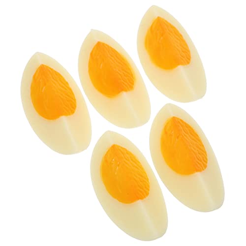 IMIKEYA 5 Stück Simulations-Ei-Modell Lebensmittel-Requisiten-Eier Lebensmittelmodelle. Eier-Requisiten Realistisches falsches Huhn künstliche Hühnereier künstliche Eier gefälschtes Ei PVC IMIKEYA 5 Stück Simulations-Ei-Modell Lebensmittel-Requisiten-Eier Lebensmittelmodelle. Eier-Requisiten Realistisches falsches Huhn künstliche Hühnereier künstliche Eier gefälschtes Ei PVC von IMIKEYA