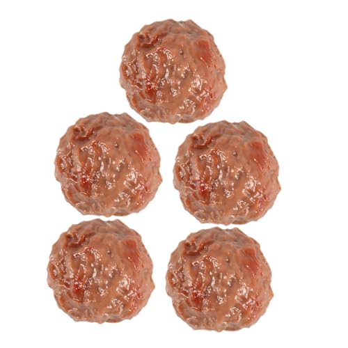 IMIKEYA 5 Stück Simuliertes Rindfleischbällchen Modell Für Lebensechte Küche Gefälschte Echte Lebensmittel Msg Links Kunstspiel Künstliche Fleischbällchen Material Kochspielzeug IMIKEYA 5 Stück Simuliertes Rindfleischbällchen Modell Für Lebensechte Küche Gefälschte Echte Lebensmittel Msg Links Kunstspiel Künstliche Fleischbällchen Material Kochspielzeug von IMIKEYA