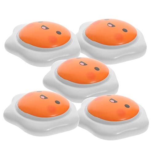 IMIKEYA 5 Stück Teiliges Cartoon Dekoration Kreative Poached Egg Modelle aus Hochwertigem Resin für Miniaturgärten Puppenhäuser und Fahrzeug Dekorationen IMIKEYA 5 Stück Teiliges Cartoon Dekoration Kreative Poached Egg Modelle aus Hochwertigem Resin für Miniaturgärten Puppenhäuser und Fahrzeug Dekorationen von IMIKEYA