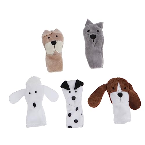 IMIKEYA 5 Stück Teiliges Cartoon Tier Handpuppen für Lernspielzeug für Interaktive Geschichtenerzählung Fördert Frühe Bildung Entspannte für Jungen von IMIKEYA
