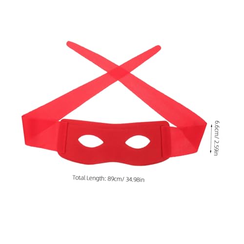 IMIKEYA 5 Stück Teiliges Halbgesichtsmaske Herren Masquerade Cosplay PVC Maske Party Halloween Bühnenauftritt von IMIKEYA