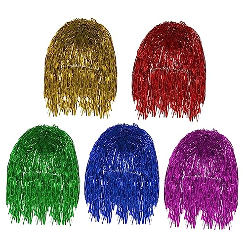IMIKEYA 5 Stück Teiliges Lametta Partyset Bunte Fake Haar Perücken für Karneval Maskerade Cosplay Verkleidung IMIKEYA 5 Stück Teiliges Lametta Partyset Bunte Fake Haar Perücken für Karneval Maskerade Cosplay Verkleidung von IMIKEYA