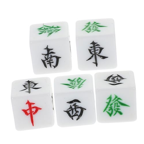 IMIKEYA 5 Stück Teiliges Mahjong aus Mahjong Zubehör für Windrichtung und Spielspaß bei Partys und Brettspielen Langlebig und Sicher für Unvergessliche IMIKEYA 5 Stück Teiliges Mahjong aus Mahjong Zubehör für Windrichtung und Spielspaß bei Partys und Brettspielen Langlebig und Sicher für Unvergessliche von IMIKEYA