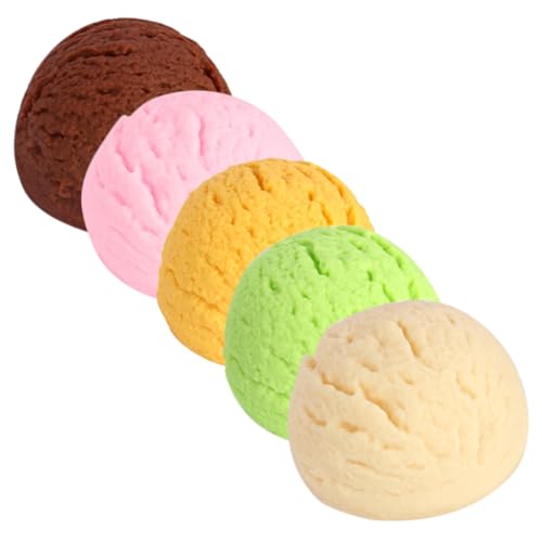 IMIKEYA 5 Stück Teiliges Realistischer Nachbildung von Eiscreme Desserts Imitation für Fotografie Dekoration und Kinderauftritte für Feiern Cafés und Kreative Inszenierungen IMIKEYA 5 Stück Teiliges Realistischer Nachbildung von Eiscreme Desserts Imitation für Fotografie Dekoration und Kinderauftritte für Feiern Cafés und Kreative Inszenierungen von IMIKEYA