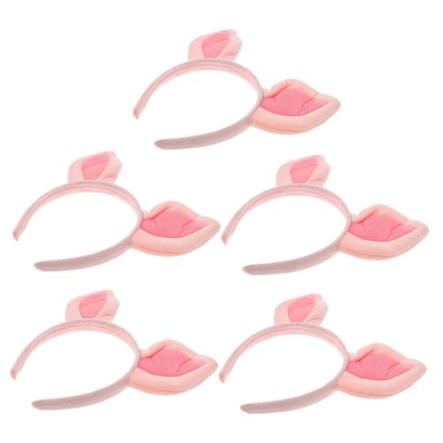 IMIKEYA 5 Stück Teiliges Rosa Schweineohren Stirnband aus Weichem Bequemes Tier Accessoire für Karneval Halloween Weihnachten und Party Fotosessions Modisches Kostümzubehör IMIKEYA 5 Stück Teiliges Rosa Schweineohren Stirnband aus Weichem Bequemes Tier Accessoire für Karneval Halloween Weihnachten und Party Fotosessions Modisches Kostümzubehör von IMIKEYA