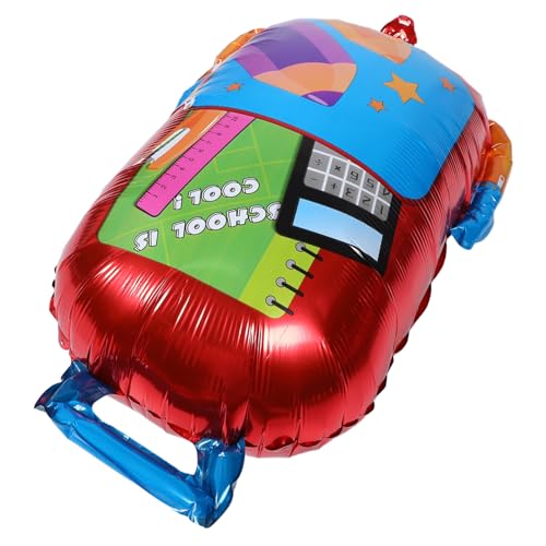 IMIKEYA 5 Stück Teiliges Schulrucksack Aluminiumfolie Ballons Wiederverwendbar Leicht für Kindergarten Schulanfang Partydekoration Einfache Handhabung Fördert Lernfreude IMIKEYA 5 Stück Teiliges Schulrucksack Aluminiumfolie Ballons Wiederverwendbar Leicht für Kindergarten Schulanfang Partydekoration Einfache Handhabung Fördert Lernfreude von IMIKEYA