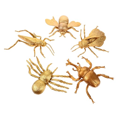 IMIKEYA 5 Teiliges Goldenes Simuliertes Insektenmodell Set Lustige Spielzeuginsekten Simuliertes Modell Simulationsinsekten Modellspielzeug Interessante Spielzeuginsekten IMIKEYA 5 Teiliges Goldenes Simuliertes Insektenmodell Set Lustige Spielzeuginsekten Simuliertes Modell Simulationsinsekten Modellspielzeug Interessante Spielzeuginsekten von IMIKEYA