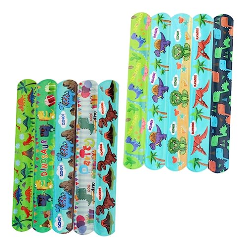 IMIKEYA 50 Stück Dinosaurier Slap Armbänder Lustige Handgelenksbänder für Mitgebsel für Geburtstagsfeiern Dino Designs Deko IMIKEYA 50 Stück Dinosaurier Slap Armbänder Lustige Handgelenksbänder für Mitgebsel für Geburtstagsfeiern Dino Designs Deko von IMIKEYA