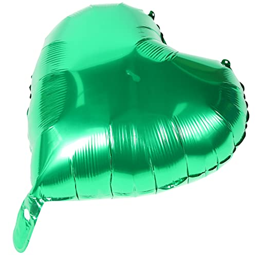 IMIKEYA 50 Stück Folienballons Partyballon runden Fiesta-Party-Dekorationen Herz heart balloons party decoration Sternballons Kleeblatt-Ballon aus Aluminiumfolie Ballons Dekoration Green IMIKEYA 50 Stück Folienballons Partyballon runden Fiesta-Party-Dekorationen Herz heart balloons party decoration Sternballons Kleeblatt-Ballon aus Aluminiumfolie Ballons Dekoration Green von IMIKEYA