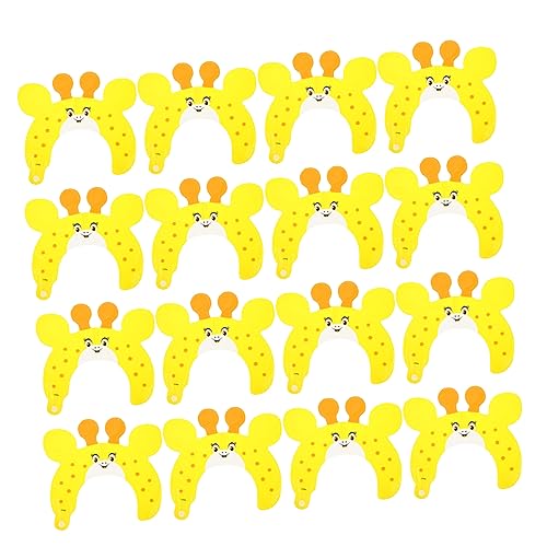 IMIKEYA 50 Stück Giraffenballon Zoo-Tier-Ohr-Stirnbänder Tiere Partytütenfüller für Ballon-Stirnband Luftballons für Kinderparty-Ballon Aluminiumfolie Yellow IMIKEYA 50 Stück Giraffenballon Zoo-Tier-Ohr-Stirnbänder Tiere Partytütenfüller für Ballon-Stirnband Luftballons für Kinderparty-Ballon Aluminiumfolie Yellow von IMIKEYA