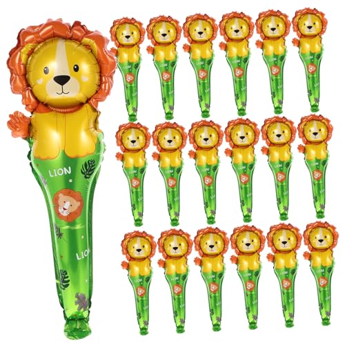 IMIKEYA 50 Stück Löwenballon Aufblasbare Löwenballons Mehrfarbig Handballon Geburtstagsballon Für Löwen Donnerstäbe Löwenstab Ballon Handstab Ballon Aus Aluminiumfolie IMIKEYA 50 Stück Löwenballon Aufblasbare Löwenballons Mehrfarbig Handballon Geburtstagsballon Für Löwen Donnerstäbe Löwenstab Ballon Handstab Ballon Aus Aluminiumfolie von IMIKEYA
