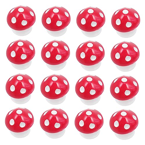IMIKEYA 50 Stück Mini Pilz Ornament Töpfe Mini Pilz Bunte Pilze Miniatur Pilze Topfpflanzen Dekoration Künstliche Pilz Modell Dekorationen Winziges Pilzzeug Harz Rot IMIKEYA 50 Stück Mini Pilz Ornament Töpfe Mini Pilz Bunte Pilze Miniatur Pilze Topfpflanzen Dekoration Künstliche Pilz Modell Dekorationen Winziges Pilzzeug Harz Rot von IMIKEYA