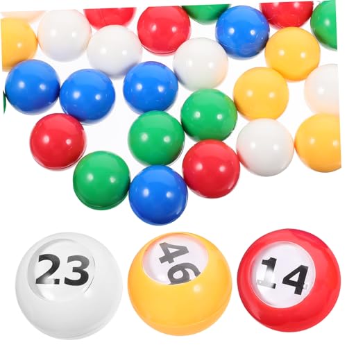 IMIKEYA 50 Stück Partyspiele für Erwachsene farbige Kugeln Partyspiel Bälle Requisiten Bälle für die Party pflücken Verlosung von Bällen Aktivität Lotteriebälle pp IMIKEYA 50 Stück Partyspiele für Erwachsene farbige Kugeln Partyspiel Bälle Requisiten Bälle für die Party pflücken Verlosung von Bällen Aktivität Lotteriebälle pp von IMIKEYA