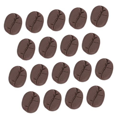 IMIKEYA 50 Stück Simulierte Kaffeebohnen gefälscht Fälschung für kinderspielzeug Kaffeebohnen-Modellbau realistisches Spielfutter Bäckereifoto Requisite Harz Coffee IMIKEYA 50 Stück Simulierte Kaffeebohnen gefälscht Fälschung für kinderspielzeug Kaffeebohnen-Modellbau realistisches Spielfutter Bäckereifoto Requisite Harz Coffee von IMIKEYA
