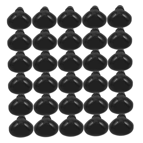 IMIKEYA 50 Stück Tierische Nase Gehäkelte Puppennase Puppenbaumaterial Babypuppennase Tierhandwerk Nase Bausatz Schneemannpuppennase Puppe Sicherheitsnase Plüsch Plastik Black IMIKEYA 50 Stück Tierische Nase Gehäkelte Puppennase Puppenbaumaterial Babypuppennase Tierhandwerk Nase Bausatz Schneemannpuppennase Puppe Sicherheitsnase Plüsch Plastik Black von IMIKEYA