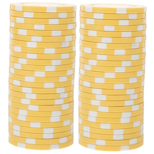 IMIKEYA 50 Stück Unterhaltungskreis Film Poker Jetons Chips- Spielzähler Chips zum Spielmarken Zähler aus Kunststoff Gaming-Chips aus Kunststoff Plastik Weiß IMIKEYA 50 Stück Unterhaltungskreis Film Poker Jetons Chips- Spielzähler Chips zum Spielmarken Zähler aus Kunststoff Gaming-Chips aus Kunststoff Plastik Weiß von IMIKEYA