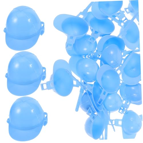 IMIKEYA 50 Stück halllowen heeloween kuchendekoration DIY-Zubehör geburtstagseinladungen Miniatur-Bauhut Schutzhelm für Hühnerschutzhelme Minihelme aus Kunststoff Plastik Sky-Blue IMIKEYA 50 Stück halllowen heeloween kuchendekoration DIY-Zubehör geburtstagseinladungen Miniatur-Bauhut Schutzhelm für Hühnerschutzhelme Minihelme aus Kunststoff Plastik Sky-Blue von IMIKEYA