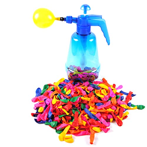 IMIKEYA 500Stücke Wasserballonpumpe Mit Bunten Luftballons Perfektes Wasserspielzeug Für Kinderpartys Im Freien Einfaches Befüllen Für Poolspiele Und Sommeraktivitäten IMIKEYA 500Stücke Wasserballonpumpe Mit Bunten Luftballons Perfektes Wasserspielzeug Für Kinderpartys Im Freien Einfaches Befüllen Für Poolspiele Und Sommeraktivitäten von IMIKEYA