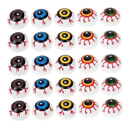 IMIKEYA 50Stücke Halloween Augäpfel Deko Realistische Hohle Augäpfel für Gruselige Partys zur Dekoration von Halloween Events und Requisiten für Schaurige IMIKEYA 50Stücke Halloween Augäpfel Deko Realistische Hohle Augäpfel für Gruselige Partys zur Dekoration von Halloween Events und Requisiten für Schaurige von IMIKEYA