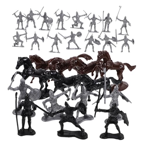 IMIKEYA 52 Stück winzige Menschenfiguren Miniaturen Männer Ritterspielzeug Miniatur-Soldatenfiguren winzige Soldatenmodelle Sandtisch Miniaturmenschen Plastik IMIKEYA 52 Stück winzige Menschenfiguren Miniaturen Männer Ritterspielzeug Miniatur-Soldatenfiguren winzige Soldatenmodelle Sandtisch Miniaturmenschen Plastik von IMIKEYA