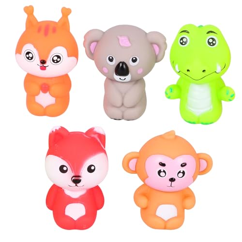 IMIKEYA 5Stücke Fingerpuppen Aus Weichem Material Niedliche Tierfiguren Für Interaktives Geschichtenerzählen Fingerspielzeug Für Kreative Spielstunden Und Eltern Interaktion von IMIKEYA