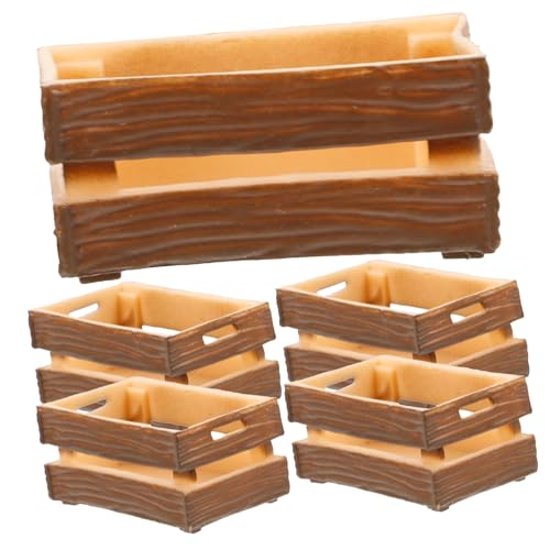 IMIKEYA 5Stücke Puppenhaus Zubehör Für Rollenspiele Detaillierte Dekorationen Aus Robustem Material Für Kreative Bastelprojekte Und Geschenkoption von IMIKEYA