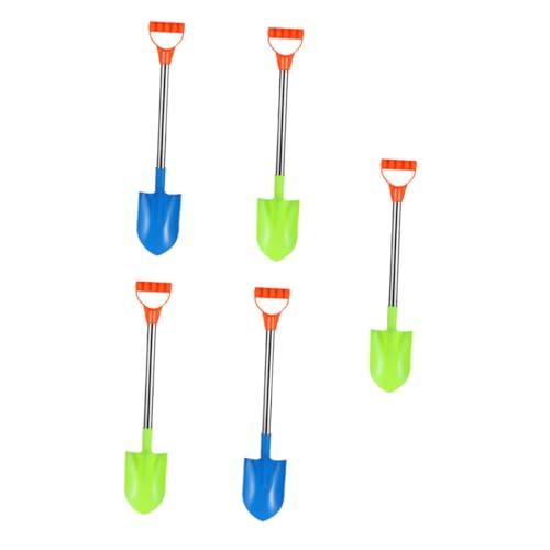 IMIKEYA 5Stücke Sandschaufeln für Schneekellen und Sandspielzeug für Strand Garten und Sandbox Langlebig Tolles Kindergeschenk von IMIKEYA