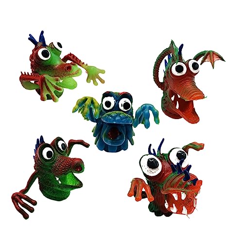 IMIKEYA 5Stücke Silikon Fingerpuppen Für Tierische Handpuppen Für Kreatives Und Geschichten Lustige Fingerpuppen Aus Weichem Material Für Rollenspiele Und Frühkindliche Bildung IMIKEYA 5Stücke Silikon Fingerpuppen Für Tierische Handpuppen Für Kreatives Und Geschichten Lustige Fingerpuppen Aus Weichem Material Für Rollenspiele Und Frühkindliche Bildung von IMIKEYA