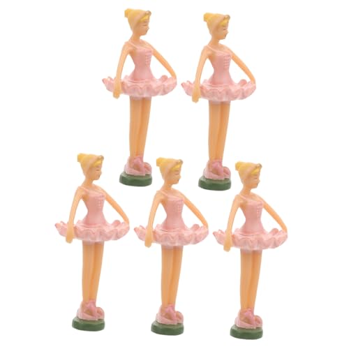 IMIKEYA 5er-Packung Ballettpuppe Mini -Ornamente Tanzdekor Figur Einer Balletttänzerin Balletttänzer -Statue Musik Figur Tanzende Verzierung Balletttanzmädchenskulptur Rosa Plastik IMIKEYA 5er-Packung Ballettpuppe Mini -Ornamente Tanzdekor Figur Einer Balletttänzerin Balletttänzer -Statue Musik Figur Tanzende Verzierung Balletttanzmädchenskulptur Rosa Plastik von IMIKEYA