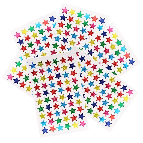 IMIKEYA 6 Blätter Farbenfrohe Holografische Sternaufkleber Sternen Aufkleber für Belohnungen Basteln und für Kreative Projekte IMIKEYA 6 Blätter Farbenfrohe Holografische Sternaufkleber Sternen Aufkleber für Belohnungen Basteln und für Kreative Projekte von IMIKEYA