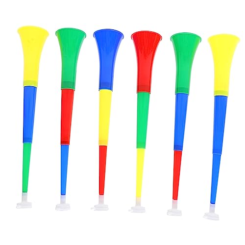 IMIKEYA 6 Stck. Einziehbares Horn Größe Noisemaker Trompeten Zeigen Stadion Horn Sportlich Treffen Hörner Musical Jubeln Luft Party Krachmacher Megaphon Groß Kind Plastik Zufällige Farbe IMIKEYA 6 Stck. Einziehbares Horn Größe Noisemaker Trompeten Zeigen Stadion Horn Sportlich Treffen Hörner Musical Jubeln Luft Party Krachmacher Megaphon Groß Kind Plastik Zufällige Farbe von IMIKEYA