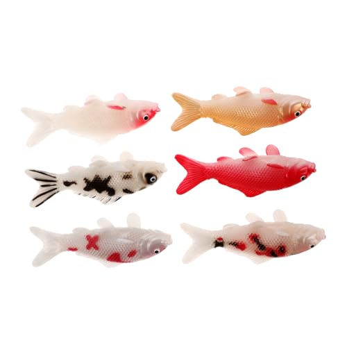 IMIKEYA 6 Stück Aquarium Dekoration Futterspender Figuren Bausatz Fischverzierung Tank Fisch deko Fisch Modell Unterwasser Dekoration Haushalt Fisch Figur Kompaktes Aquariumdekor PVC IMIKEYA 6 Stück Aquarium Dekoration Futterspender Figuren Bausatz Fischverzierung Tank Fisch deko Fisch Modell Unterwasser Dekoration Haushalt Fisch Figur Kompaktes Aquariumdekor PVC von IMIKEYA